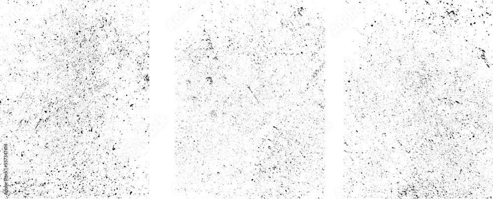 Leinwandbilder grunge urban backgrounds set.texture vector.dust overlay distress grain ,simply place illustration o