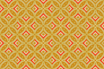 Abstract seamless pattern, seamless wallpaper, seamless background designed for use for interior,wallpaper,fabric,curtain,carpet,clothing,Batik,satin,background , illustration, Embroidery style.