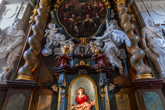 Saint Thomas church, Prague, czech republic