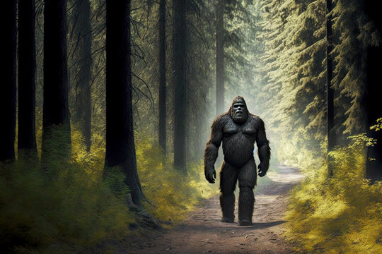 Bigfoot Creature Wallpaper