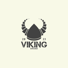 viking brand logo with viking helmet symbol