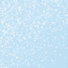 Beautiful snowfall christmas background. Subtle