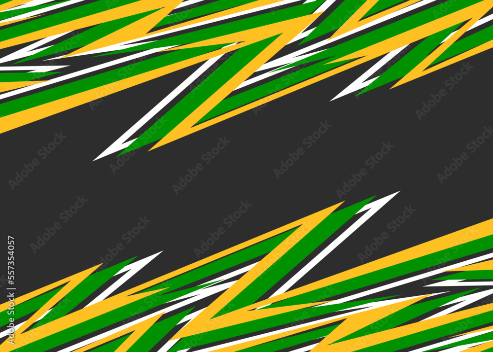 Aufkleber abstract background with overlapping arrow line pattern and with some copy space area