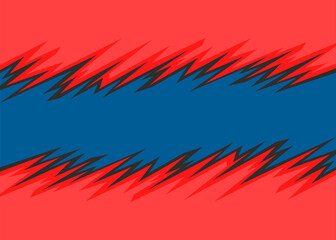 Abstract background with jagged spike pattern and with some copy space area