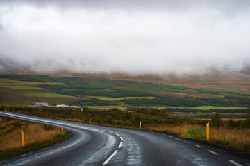 Landscape near Akureyri (Iceland)