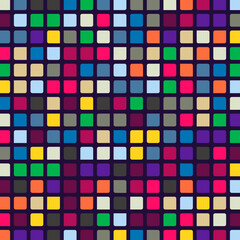 Color checkered squares background abstract illustration