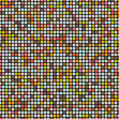 Color checkered squares background abstract illustration