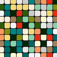 Color checkered squares background abstract illustration