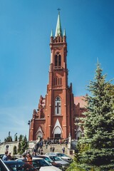 kościół katolicki w stylu gotyckim