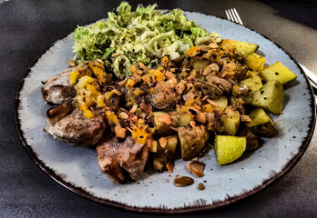 chicken with vegetables