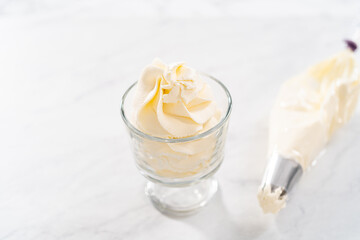 Homemade whipped cream