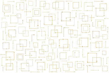 Fototapeta premium 電子回路のようなの背景イラスト画像