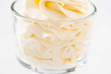 Homemade whipped cream