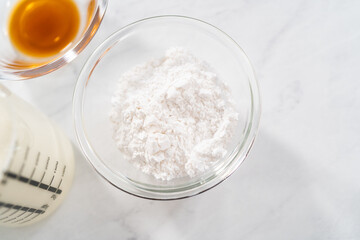 Homemade whipped cream