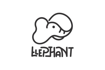 elephant line logo