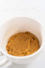 Pumpkin mug cake