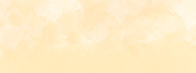 Orange, brown watercolor background on white paper background. Abstract watercolor background handprint ink. 