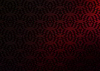 Dark Red vector template with sticks, squares.