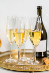 Champagne glasses