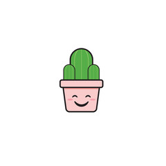 Cute Aesthetic  Emoticon Cactus Plan Collection