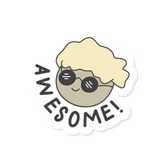 Cute Aesthetic Motivation Sticker Awesome