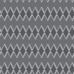 Argyle Fair Isle Seamless Pattern Design