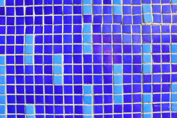 Close up view of colorful mosaic background