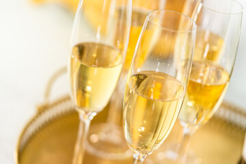 Champagne glasses