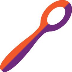 Spoon Vector Icon Design Illustration