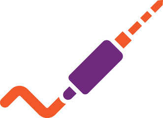 Audio Jack Vector Icon Design Illustration