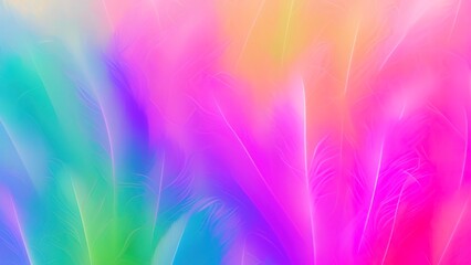 Obraz na płótnie Canvas Pastel color feather abstract background.
