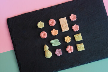 Obraz premium 和三盆 四季