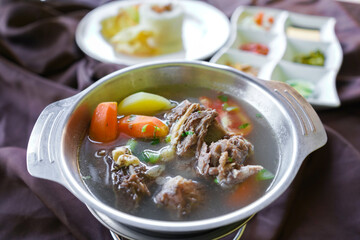 Beef oxtail soup