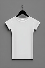 "White T-Shirt with Generative AI: A Classic Look for Any Occasion".