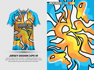 Abstract background with grunge pattern, ready to print, sublimation design, jersey design, sublimation jersey.