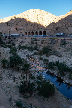Scenic view from El Kantara, Biskra