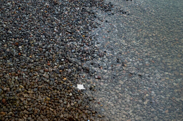 soft focus and blur pebble texture background