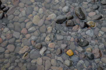 soft focus and blur pebble texture background