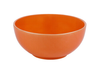 orange bowl isolated on transparent png