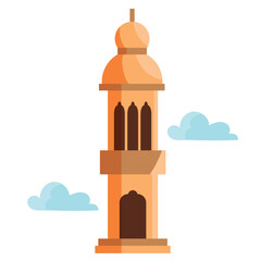 muslim mosque tower