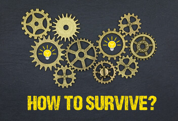 how to survive? - obrazy, fototapety, plakaty
