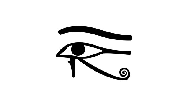Eye of horus vector