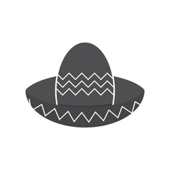 Simple hat  vector design logo icon