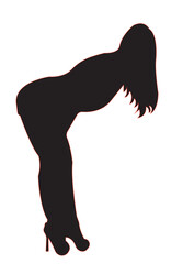 silhouette of a person