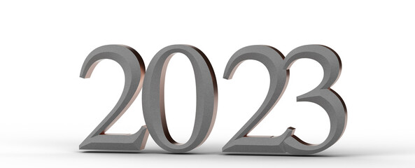 2023 text flyer design on graphic