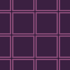 Purple Minimal Plaid textured Seamless Pattern. Seamless tartan vector pattern