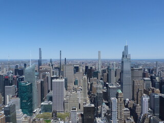 Fototapeta na wymiar Vue de l'Empire State Building (New-York) 2