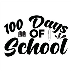 100 Days Of School SVG Design Bundle