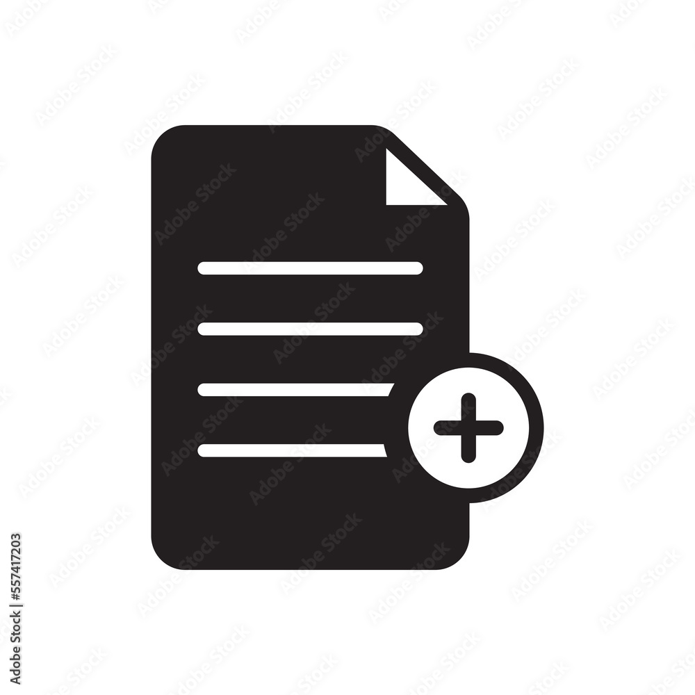 Poster document and files vector icon. add file. delete file icon. office files and documents icon. eps 10 