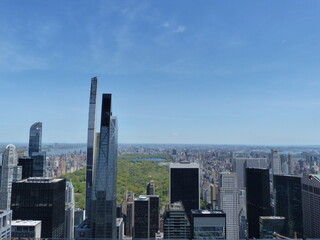 Vue sur Central Park depuis Top of the Rock - New York